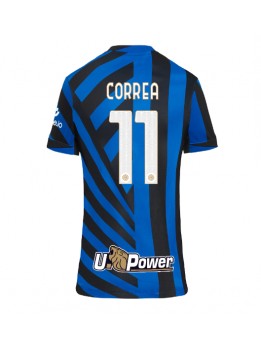 Inter Milan Joaquin Correa #11 Replika Hemmakläder Dam 2024-25 Kortärmad